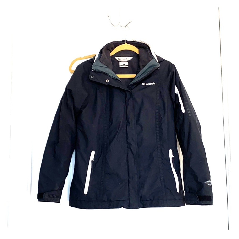 3 in 1 Small Black Columbia Winter Coat